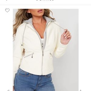 Sweet and sexy Faux leather jacket NEW WITH TAGS